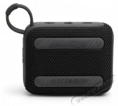 JBL Go 4 BLK fekete hordozható Bluetooth hangszóró Audio-Video / Hifi / Multimédia - Hordozható, vezeték nélküli / bluetooth hangsugárzó - Hordozható, vezeték nélküli / bluetooth hangsugárzó - 507940