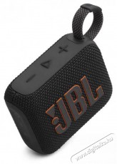 JBL Go 4 BLK fekete hordozható Bluetooth hangszóró Audio-Video / Hifi / Multimédia - Hordozható, vezeték nélküli / bluetooth hangsugárzó - Hordozható, vezeték nélküli / bluetooth hangsugárzó - 507940