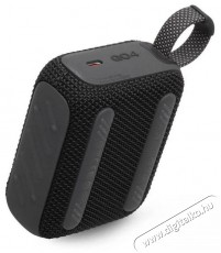 JBL Go 4 BLK fekete hordozható Bluetooth hangszóró Audio-Video / Hifi / Multimédia - Hordozható, vezeték nélküli / bluetooth hangsugárzó - Hordozható, vezeték nélküli / bluetooth hangsugárzó - 507940