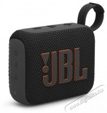 JBL Go 4 BLK fekete hordozható Bluetooth hangszóró Audio-Video / Hifi / Multimédia - Hordozható, vezeték nélküli / bluetooth hangsugárzó - Hordozható, vezeték nélküli / bluetooth hangsugárzó - 507940