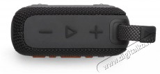 JBL Go 4 BLK fekete hordozható Bluetooth hangszóró Audio-Video / Hifi / Multimédia - Hordozható, vezeték nélküli / bluetooth hangsugárzó - Hordozható, vezeték nélküli / bluetooth hangsugárzó - 507940