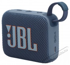JBL Go 4 BLU kék hordozható Bluetooth hangszóró Audio-Video / Hifi / Multimédia - Hordozható, vezeték nélküli / bluetooth hangsugárzó - Hordozható, vezeték nélküli / bluetooth hangsugárzó - 507943