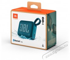 JBL Go 4 BLU kék hordozható Bluetooth hangszóró Audio-Video / Hifi / Multimédia - Hordozható, vezeték nélküli / bluetooth hangsugárzó - Hordozható, vezeték nélküli / bluetooth hangsugárzó - 507943