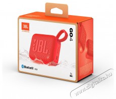JBL Go 4 RED piros hordozható Bluetooth hangszóró Audio-Video / Hifi / Multimédia - Hordozható, vezeték nélküli / bluetooth hangsugárzó - Hordozható, vezeték nélküli / bluetooth hangsugárzó - 507944