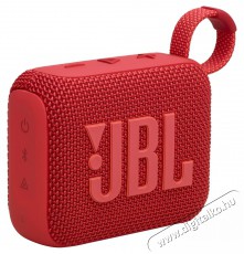 JBL Go 4 RED piros hordozható Bluetooth hangszóró Audio-Video / Hifi / Multimédia - Hordozható, vezeték nélküli / bluetooth hangsugárzó - Hordozható, vezeték nélküli / bluetooth hangsugárzó - 507944