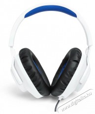 JBL Quantum 100P Console fehér Audio-Video / Hifi / Multimédia - Fül és Fejhallgatók - Fejhallgató - 510030
