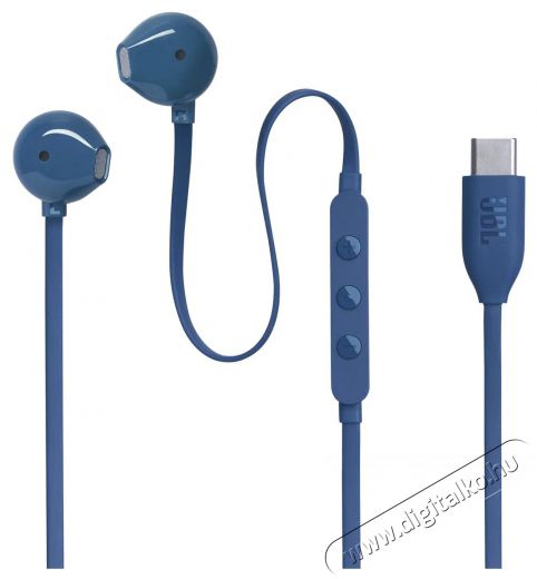 JBL Tune 305 USB-C - kék Audio-Video / Hifi / Multimédia - Fül és Fejhallgatók - Fülhallgató - 510072