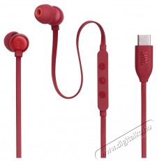 JBL Tune 310 USB-C - piros Audio-Video / Hifi / Multimédia - Fül és Fejhallgatók - Fülhallgató - 510063