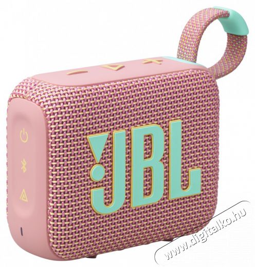 JBL GO 4 PINK BLUETOOTH HANGSZÓRÓ Audio-Video / Hifi / Multimédia - Hordozható, vezeték nélküli / bluetooth hangsugárzó - Hordozható, vezeték nélküli / bluetooth hangsugárzó - 513397