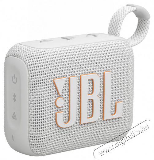 JBL GO 4 WHT BLUETOOTH HANGSZÓRÓ Audio-Video / Hifi / Multimédia - Hordozható, vezeték nélküli / bluetooth hangsugárzó - Hordozható, vezeték nélküli / bluetooth hangsugárzó - 513399