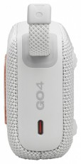 JBL GO 4 WHT BLUETOOTH HANGSZÓRÓ Audio-Video / Hifi / Multimédia - Hordozható, vezeték nélküli / bluetooth hangsugárzó - Hordozható, vezeték nélküli / bluetooth hangsugárzó - 513399