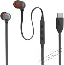JBL T 310 C BLK vezetékes USB C mikrofonos fekete fülhallgató Audio-Video / Hifi / Multimédia - Fül és Fejhallgatók - Fülhallgató - 513367