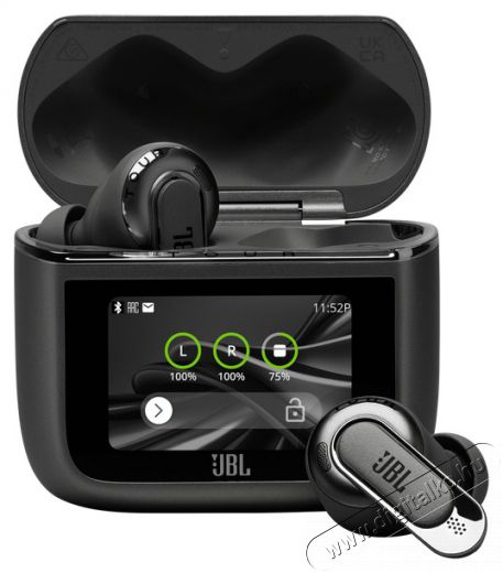 JBL Tour Pro 3 True Wireless Bluetooth zajszűrős fekete fülhallgató Audio-Video / Hifi / Multimédia - Fül és Fejhallgatók - Fülhallgató - 514297