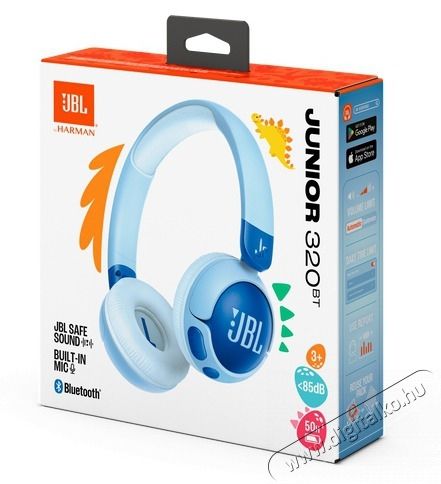 JBL JR 320 BT vezet&eacute;k n&eacute;lk&uuml;li k&eacute;k gyermek fejhallgat&oacute; Audio-Video / Hifi / Multim&eacute;dia - F&uuml;l &eacute;s Fejhallgat&oacute;k - Fejhallgat&oacute; - 514457