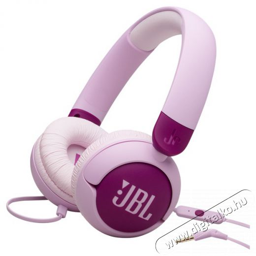 JBL JR 320 vezetékes lila gyermek fejhallgató Audio-Video / Hifi / Multimédia - Fül és Fejhallgatók - Fejhallgató - 514456