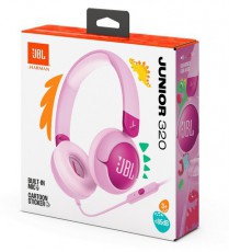 JBL JR 320 vezetékes lila gyermek fejhallgató Audio-Video / Hifi / Multimédia - Fül és Fejhallgatók - Fejhallgató - 514456