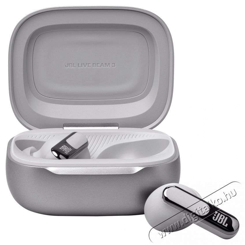 JBL Live Beam 3 True Wireless Bluetooth zajszűrős ez&uuml;st f&uuml;lhallgat&oacute; Audio-Video / Hifi / Multim&eacute;dia - F&uuml;l &eacute;s Fejhallgat&oacute;k - F&uuml;lhallgat&oacute; - 514506