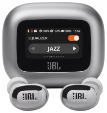 JBL Live Buds 3 True Wireless Bluetooth zajszűrős ezüst fülhallgató Audio-Video / Hifi / Multimédia - Fül és Fejhallgatók - Fülhallgató - 514509