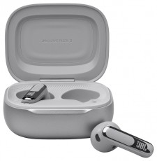 JBL Live Flex 3 True Wireless Bluetooth zajszűrős ezüst fülhallgató Audio-Video / Hifi / Multimédia - Fül és Fejhallgatók - Fülhallgató - 514512