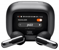 JBL Live Flex 3 True Wireless Bluetooth zajszűrős fekete fülhallgató Audio-Video / Hifi / Multimédia - Fül és Fejhallgatók - Fülhallgató - 514510