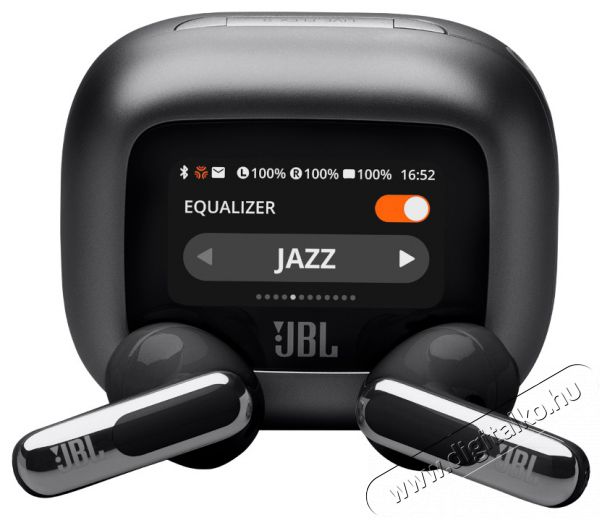JBL Live Flex 3 True Wireless Bluetooth zajszűrős fekete fülhallgató Audio-Video / Hifi / Multimédia - Fül és Fejhallgatók - Fülhallgató - 514510