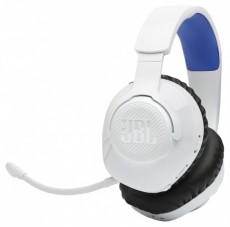 JBL Quantum 360 vezeték nélküli fehér/kék gamer headset Audio-Video / Hifi / Multimédia - Fül és Fejhallgatók - Fejhallgató mikrofonnal / headset - 515015