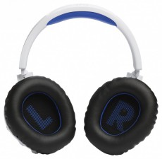 JBL Quantum 360 vezeték nélküli fehér/kék gamer headset Audio-Video / Hifi / Multimédia - Fül és Fejhallgatók - Fejhallgató mikrofonnal / headset - 515015