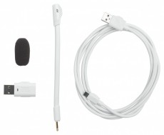 JBL Quantum 360 vezeték nélküli fehér/kék gamer headset Audio-Video / Hifi / Multimédia - Fül és Fejhallgatók - Fejhallgató mikrofonnal / headset - 515015