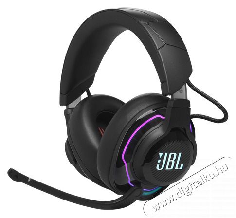 JBL Quantum 910 vezet&eacute;k n&eacute;lk&uuml;li fekete zajszűrős gamer headset Audio-Video / Hifi / Multim&eacute;dia - F&uuml;l &eacute;s Fejhallgat&oacute;k - Fejhallgat&oacute; mikrofonnal / headset - 515016