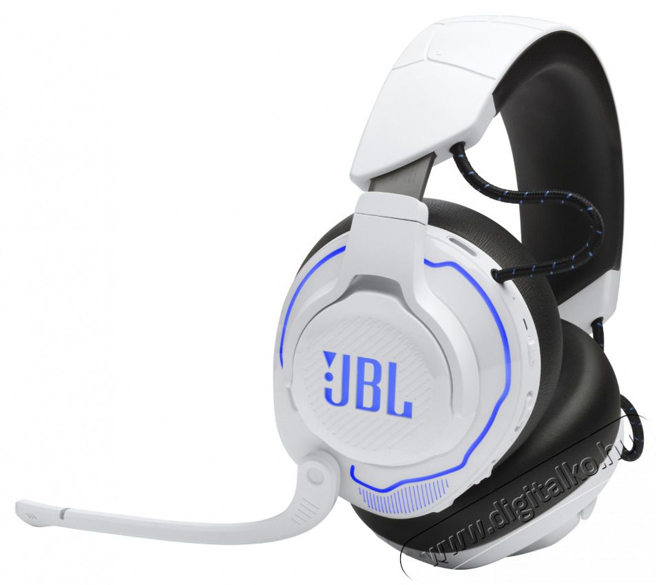 JBL Quantum P 910 WL vezet&eacute;k n&eacute;lk&uuml;li feh&eacute;r-k&eacute;k gamer headset Audio-Video / Hifi / Multim&eacute;dia - F&uuml;l &eacute;s Fejhallgat&oacute;k - Fejhallgat&oacute; - 514452