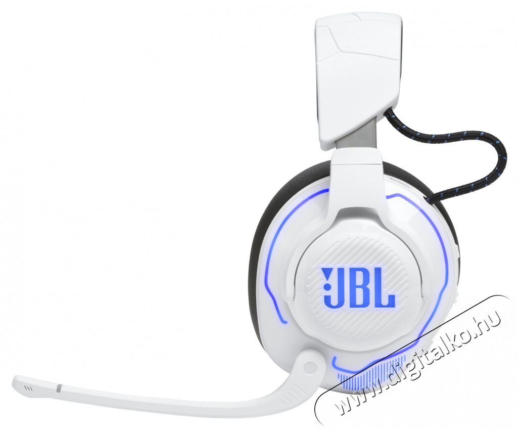 JBL Quantum P 910 WL vezet&eacute;k n&eacute;lk&uuml;li feh&eacute;r-k&eacute;k gamer headset Audio-Video / Hifi / Multim&eacute;dia - F&uuml;l &eacute;s Fejhallgat&oacute;k - Fejhallgat&oacute; - 514452
