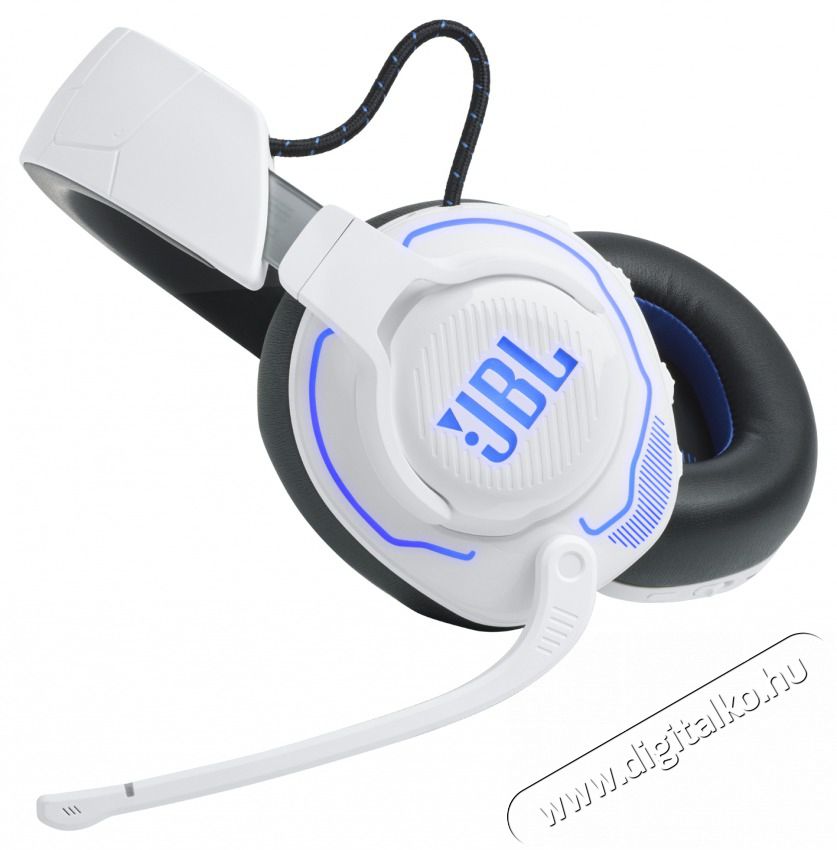 JBL Quantum P 910 WL vezet&eacute;k n&eacute;lk&uuml;li feh&eacute;r-k&eacute;k gamer headset Audio-Video / Hifi / Multim&eacute;dia - F&uuml;l &eacute;s Fejhallgat&oacute;k - Fejhallgat&oacute; - 514452