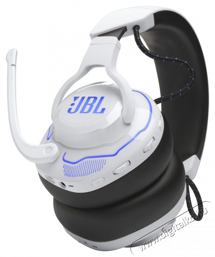 JBL Quantum P 910 WL vezet&eacute;k n&eacute;lk&uuml;li feh&eacute;r-k&eacute;k gamer headset Audio-Video / Hifi / Multim&eacute;dia - F&uuml;l &eacute;s Fejhallgat&oacute;k - Fejhallgat&oacute; - 514452
