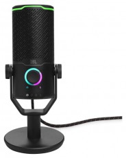 JBL Quantum Stream Studio USB fekete streaming mikrofon Fotó-Videó kiegészítők - Mikrofon - Ének és hangszer mikrofon - 514887