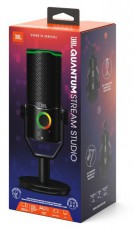 JBL Quantum Stream Studio USB fekete streaming mikrofon Fotó-Videó kiegészítők - Mikrofon - Ének és hangszer mikrofon - 514887