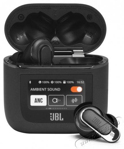 JBL Tour Pro2 True Wireless Bluetooth fekete zajszűrős fülhallgató Audio-Video / Hifi / Multimédia - Fül és Fejhallgatók - Fülhallgató - 515014