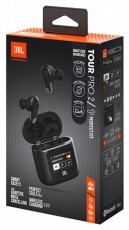 JBL Tour Pro2 True Wireless Bluetooth fekete zajszűrős fülhallgató Audio-Video / Hifi / Multimédia - Fül és Fejhallgatók - Fülhallgató - 515014