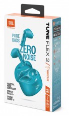 JBL Tune Flex 2 True Wireless Bluetooth zajszűrős türkiz fülhallgató Audio-Video / Hifi / Multimédia - Fül és Fejhallgatók - Fülhallgató - 514622
