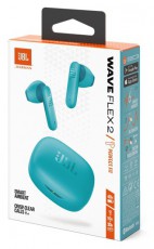 JBL Wave Flex 2 True Wireless Bluetooth kék fülhallgató Audio-Video / Hifi / Multimédia - Fül és Fejhallgatók - Fülhallgató - 514617