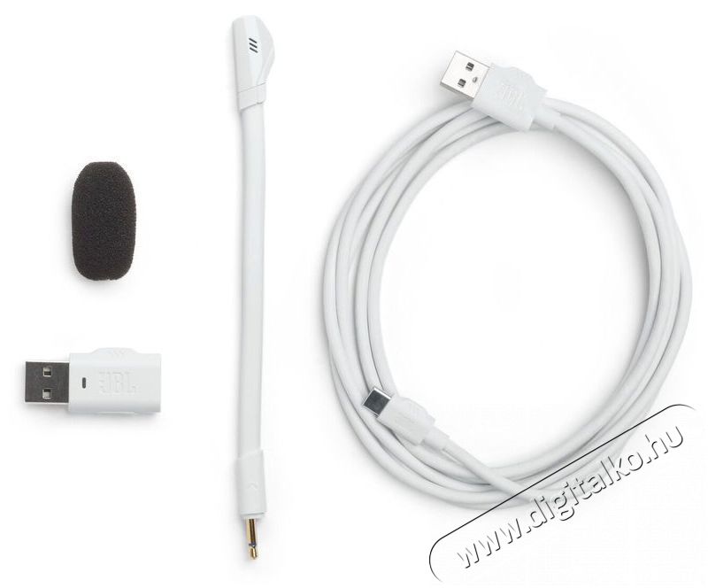 JBL Quantum 360 vezet&eacute;k n&eacute;lk&uuml;li feh&eacute;r gamer headset Audio-Video / Hifi / Multim&eacute;dia - F&uuml;l &eacute;s Fejhallgat&oacute;k - Fejhallgat&oacute; - 514451