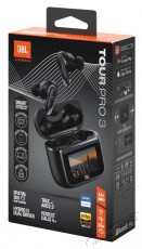 JBL Tour Pro 3 True Wireless Bluetooth zajszűrős fekete f&uuml;lhallgat&oacute; Audio-Video / Hifi / Multim&eacute;dia - F&uuml;l &eacute;s Fejhallgat&oacute;k - F&uuml;lhallgat&oacute; - 514297