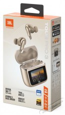 JBL Tour Pro 3 True Wireless Bluetooth zajszűrős latte színű fülhallgató Audio-Video / Hifi / Multimédia - Fül és Fejhallgatók - Fülhallgató - 514298