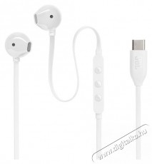 JBL Tune 305 USB-C - fehér Audio-Video / Hifi / Multimédia - Fül és Fejhallgatók - Fülhallgató - 518839