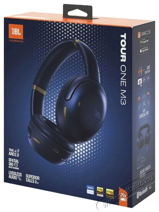 JBL Tour One M3 Blue Audio-Video / Hifi / Multim&eacute;dia - F&uuml;l &eacute;s Fejhallgat&oacute;k - Fejhallgat&oacute; - 518832