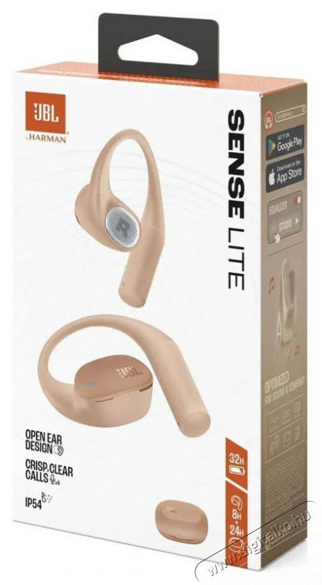 JBL SENSE LITE Beige Audio-Video / Hifi / Multim&eacute;dia - F&uuml;l &eacute;s Fejhallgat&oacute;k - F&uuml;lhallgat&oacute; - 525051
