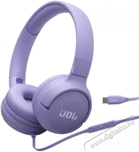 JBL Tune 520C Purple Audio-Video / Hifi / Multimédia - Fül és Fejhallgatók - Fejhallgató mikrofonnal / headset - 525052