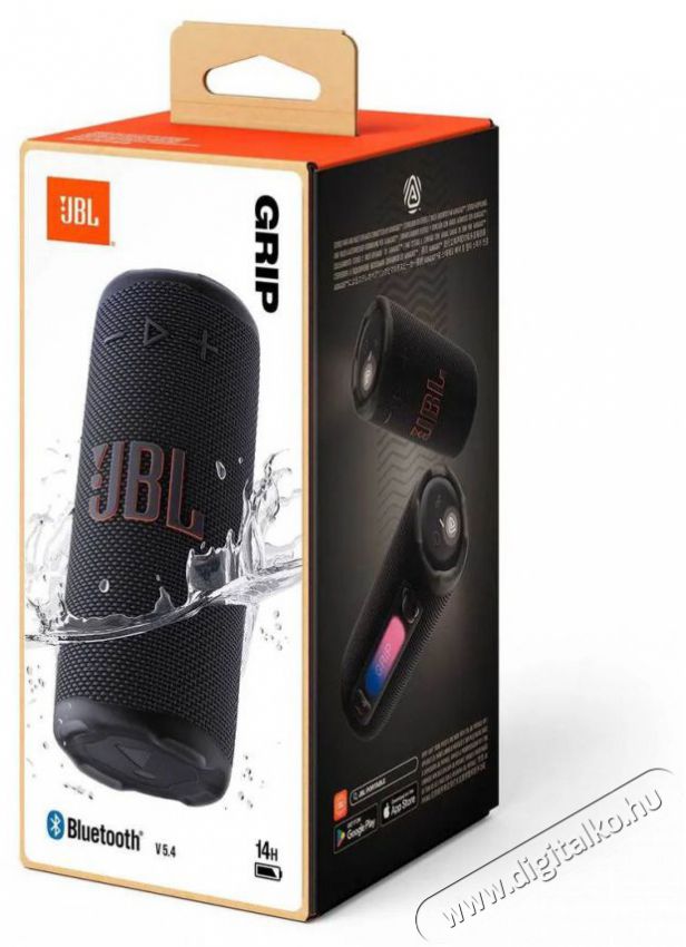 JBL Grip Black Audio-Video / Hifi / Multim&eacute;dia - Hordozhat&oacute;, vezet&eacute;k n&eacute;lk&uuml;li / bluetooth hangsug&aacute;rz&oacute; - Hordozhat&oacute;, vezet&eacute;k n&eacute;lk&uuml;li / bluetooth hangsug&aacute;rz&oacute; - 530507