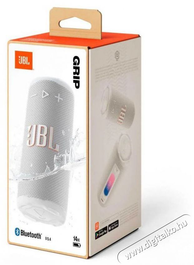 JBL Grip White Audio-Video / Hifi / Multim&eacute;dia - Hordozhat&oacute;, vezet&eacute;k n&eacute;lk&uuml;li / bluetooth hangsug&aacute;rz&oacute; - Hordozhat&oacute;, vezet&eacute;k n&eacute;lk&uuml;li / bluetooth hangsug&aacute;rz&oacute; - 530508