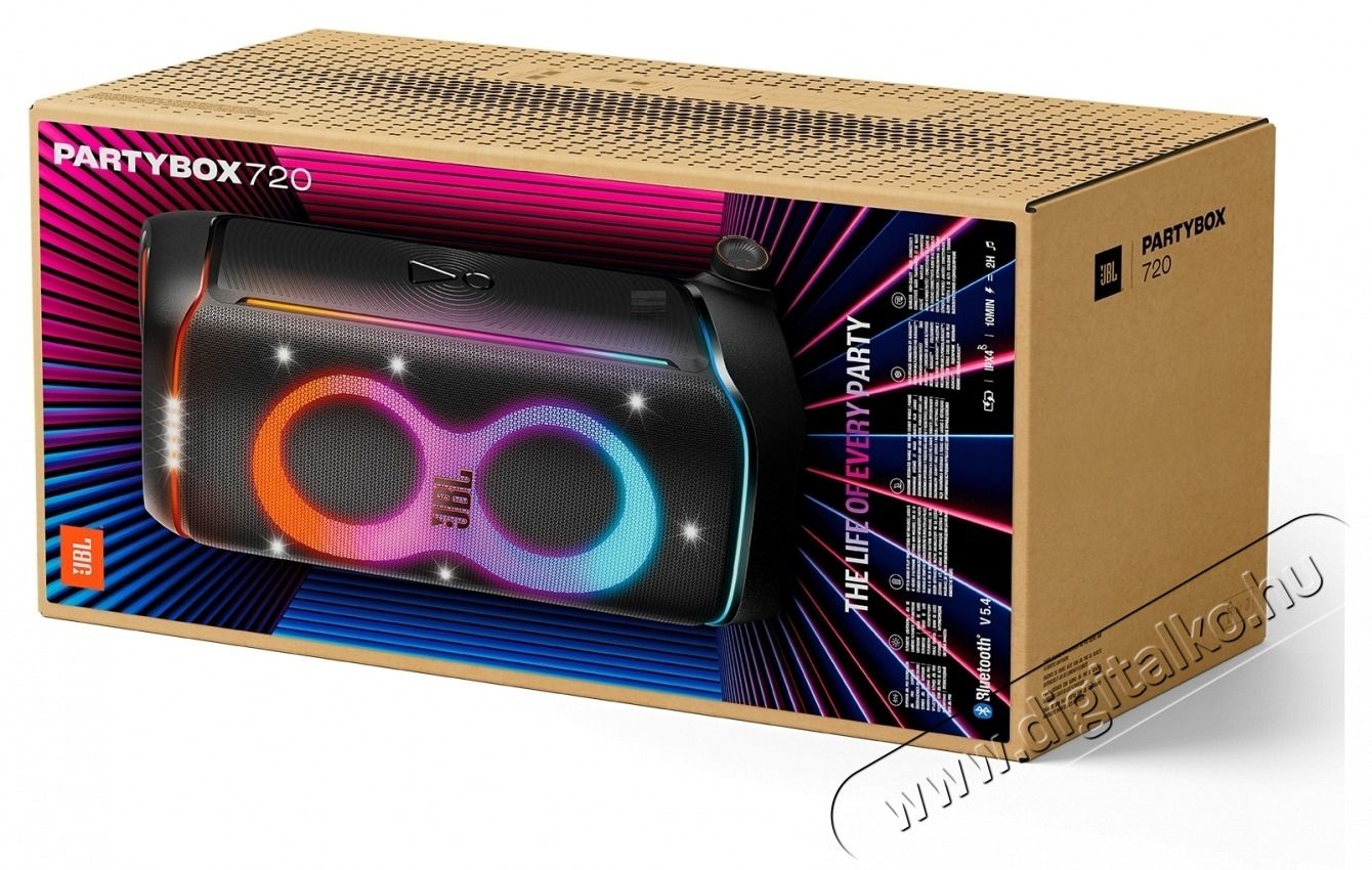 JBL PARTYBOX 720 Bluetooth hangsz&oacute;r&oacute; Audio-Video / Hifi / Multim&eacute;dia - Hordozhat&oacute;, vezet&eacute;k n&eacute;lk&uuml;li / bluetooth hangsug&aacute;rz&oacute; - Hordozhat&oacute;, vezet&eacute;k n&eacute;lk&uuml;li / bluetooth hangsug&aacute;rz&oacute; - 531277