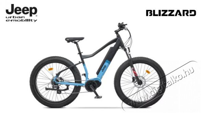 Jeep E-Bike Blizzard Mountain Fat Bike elektromos bicikli Háztartás / Otthon / Kültér - Játék / Sport - Elektromos beülős jármű - 399745